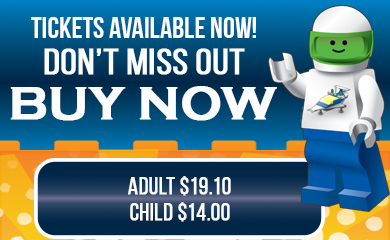 Buy tickets for the Sydney Brick Show 2018 here