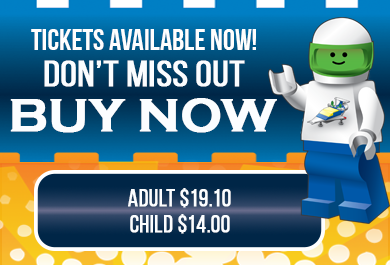 Buy tickets for the Sydney Brick Show 2018 here